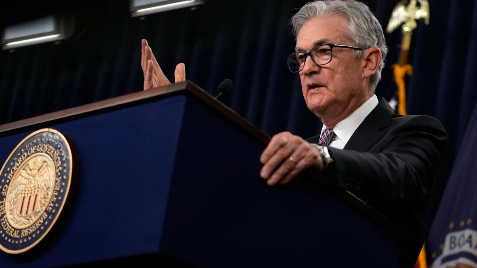 Fedchefen Jerome Powell. Arkivbild.