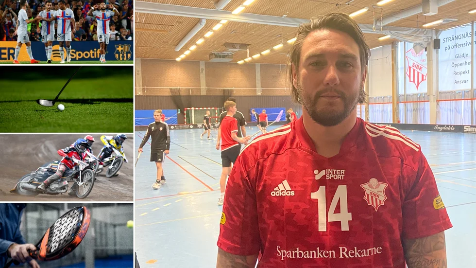Johan Jönsson gillar allt i sportväg. Barcelona och Smederna ligger honom varmt om hjärtat samtidigt som den 35-åriga innebandytränaren ägnar sig åt både golf och padel på fritiden.