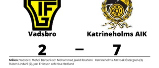 Tung förlust för Vadsbro hemma mot Katrineholms AIK