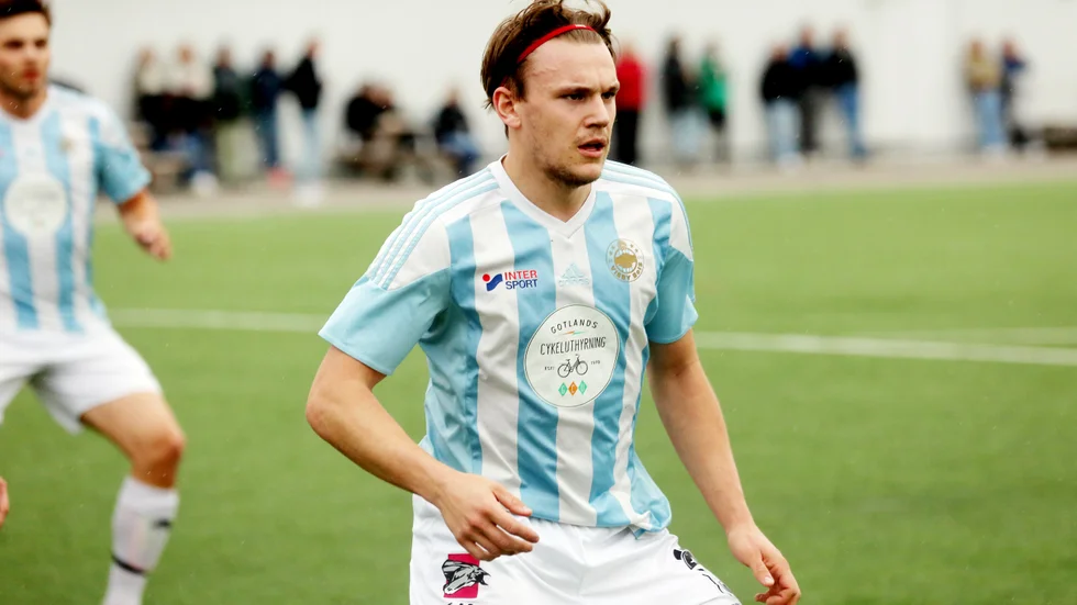 Lucas Hjerp är en viktig kugge i Visby Bois.