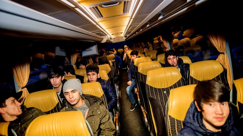 På väg mot Romme.