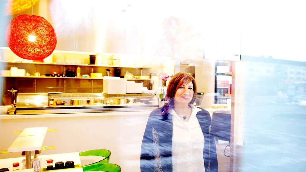 Iren Abrami på Sushi of Sweden som nu öppnar sin andra restaurang.