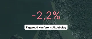 Omsättningen tar fart för Fagerudd Konferens Aktiebolag - steg med 43,8 procent
