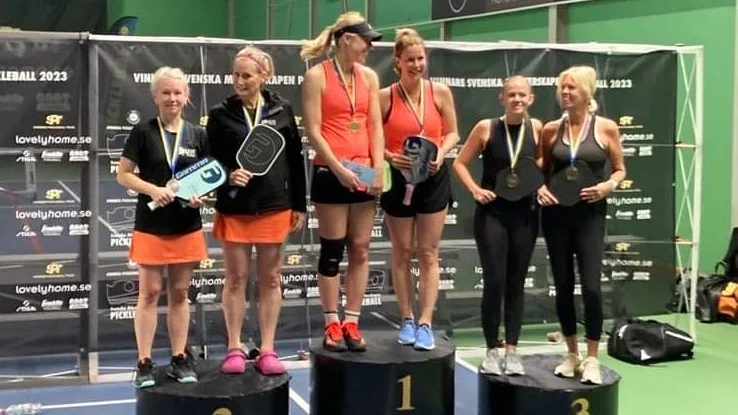 Josefin Mossinger och Isabelle Eriksson placerade sig överst på prispallen  på SM.