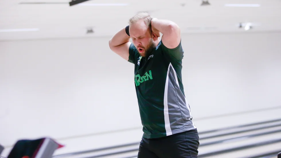 Ludwig Ingerskog, 929 poäng, var bäst i Bodens BS när laget spelade 10–10 borta mot Glam.