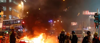 Statligt firande i skuggan av Hongkong