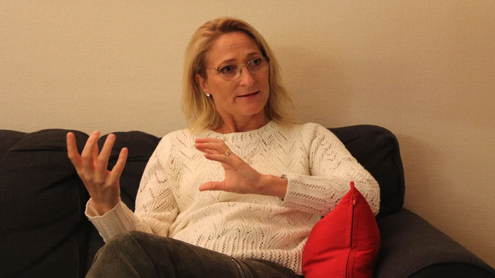 Camilla Werme är projektledare för "Från köping till kärna" som handlar om att ta fram ideér och visioner till en ny framtida centrumplan i Tierps kommun.