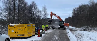Väg stängs av tidigare – marken måste tinas
