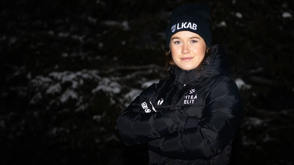 Lisa Ingesson, Piteå Elit, känner sig trygg inför världscupen i Gällivare.