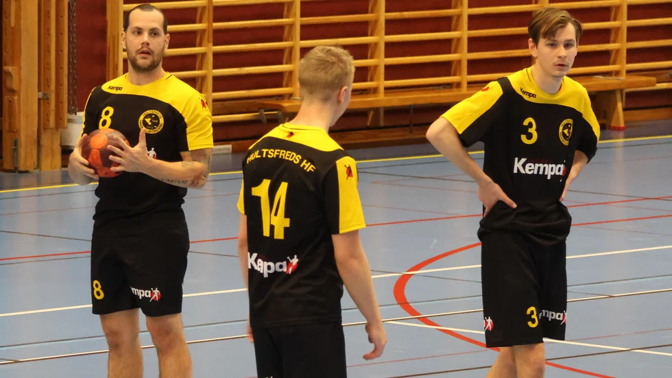 Hultsfreds HF var mycket nära seger i hemmapremiären, men matcen slutade 22-22.