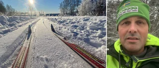 Äntligen skidspår – tacka Fredrik för det
