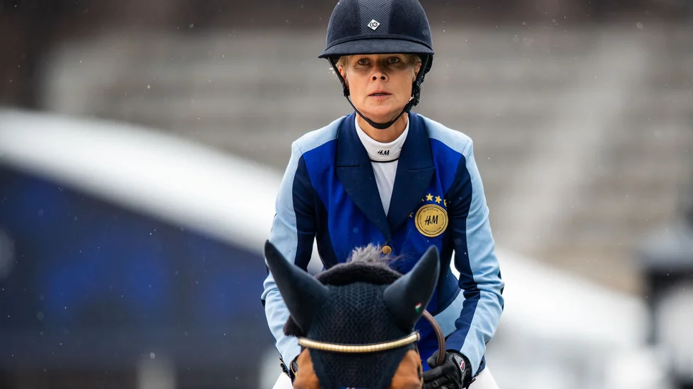 Malin Baryard-Johnsson och Indiana.