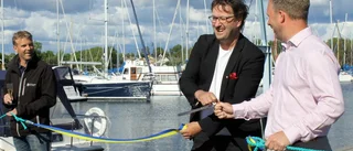 Nyrenoverad båthamn invigd i Motala