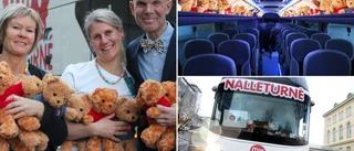 Välkänd turnébuss stannade vid sjukhuset: "Känns otroligt fint"