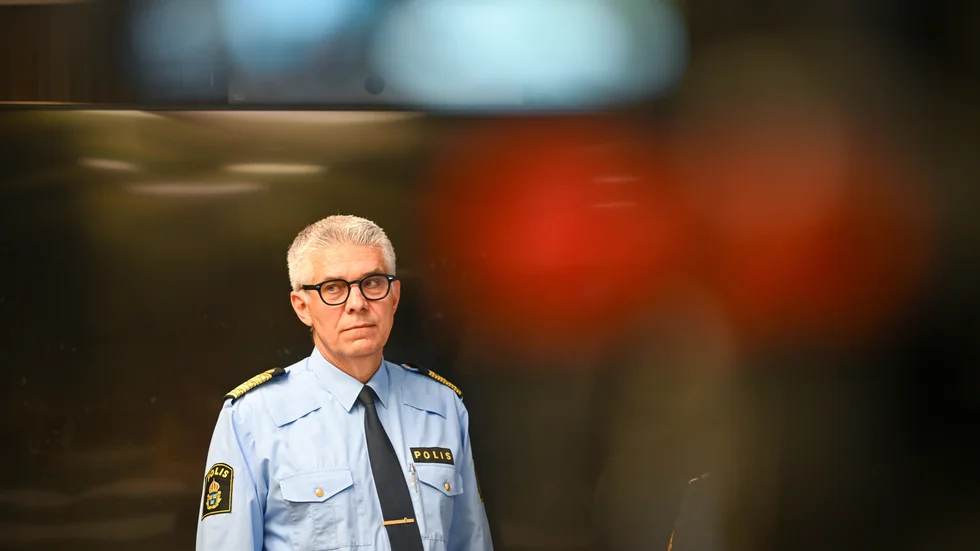 Rikspolischef Anders Thornberg avgår efter nästan sex år på tjänsten för att bli landshövding i Halland. Arkivbild.