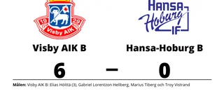 Elias Hölttä tremålskytt för Visby AIK B