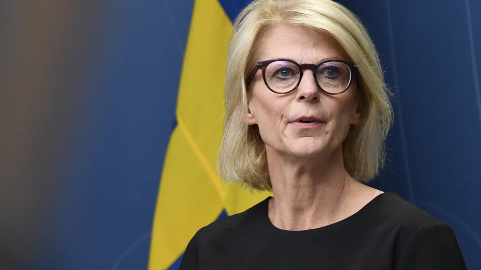 Finansminister Elisabeth Svantesson (M). Arkivbild.