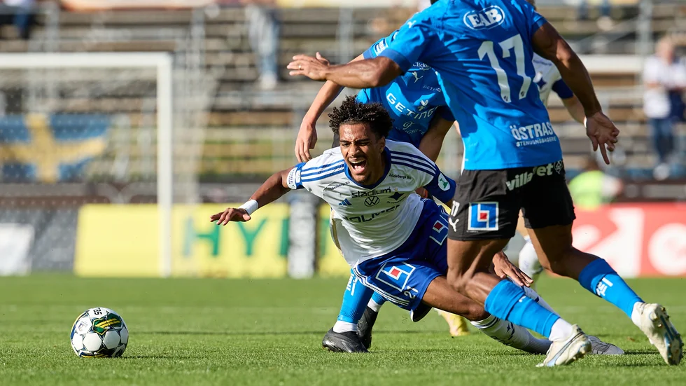 "Vi visste på förhand att Halmstad var fysiska och jag har visat den här säsongen att jag är ganska bra på det", sa IFK-mittfältaren Jesper Ceesay efter 3–1-segern på Örjans vall.