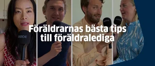 Föräldrarna delar med sig av sina bästa tips till föräldralediga