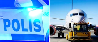 Flygplan kolliderade med personbil – på Arlanda
