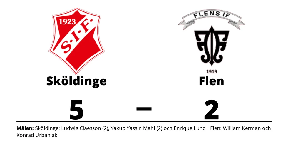 Sköldinge IF vann mot Flens IF