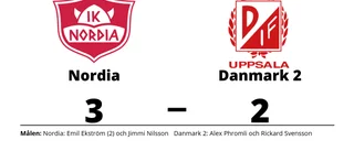 Nordia segrare hemma mot Danmark 2