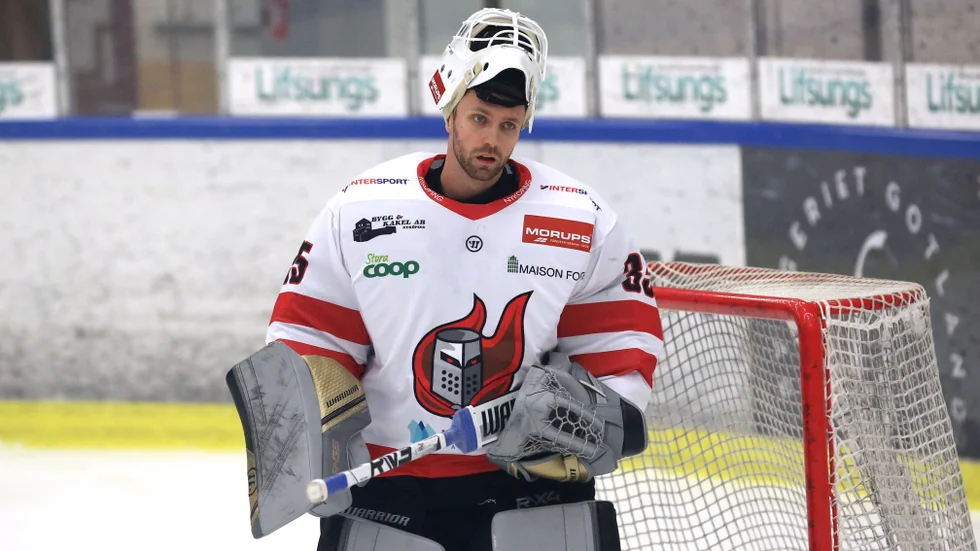 Daniel Fahlström kan få spela i hockeyallsvenskan den här säsongen också.