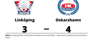 Straffar avgjorde när Linköping föll mot Oskarshamn hemma