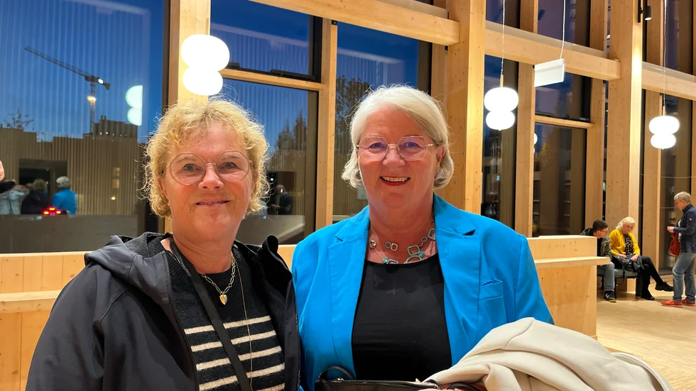 
Agneta Nyström och Gun - Britt Utterström