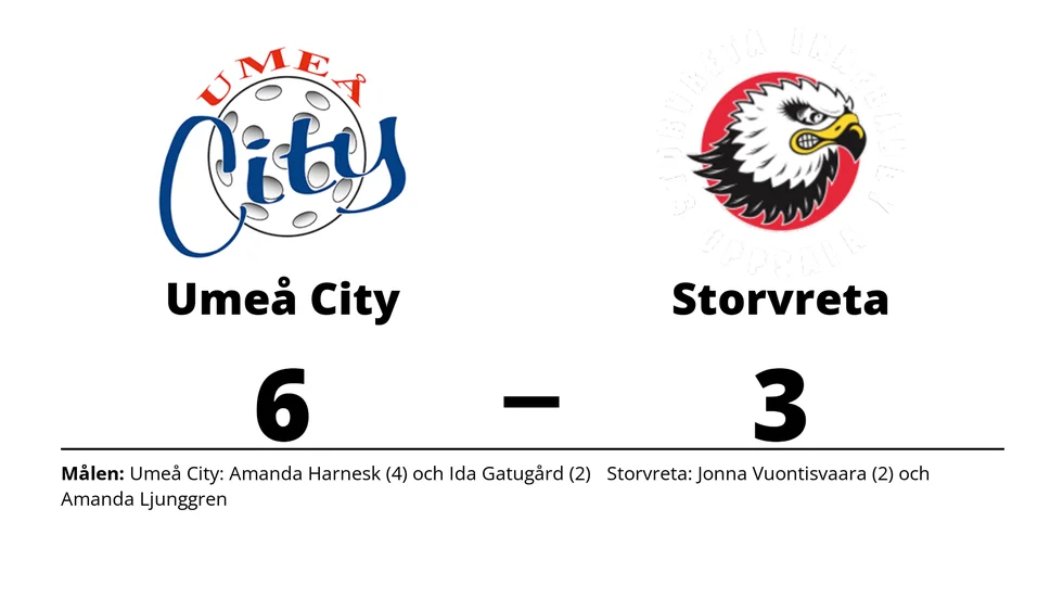 Umeå City IBK vann mot Storvreta IBK