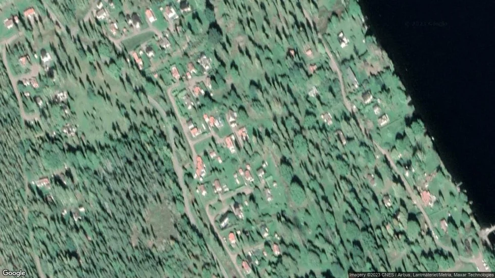 Området kring Rönnäs Marekvägen 786