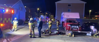 Brand i lägenhet: "Var en fullt utvecklad brand"