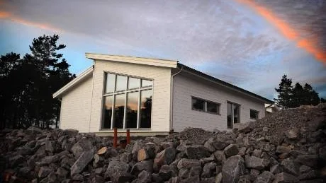 Nio av 18 tillgängliga tomter på Myrvägen är nu bebyggda.