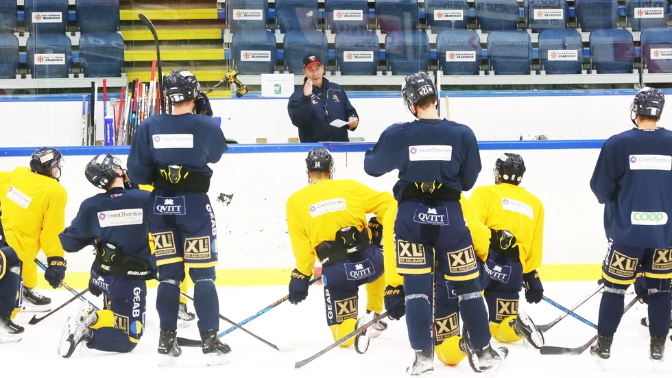 Hans Särkijärvi ser stor utvecklingspotential i årets Visby Roma och hyllar spelarnas inställning.