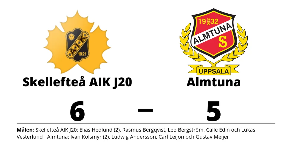 Skellefteå vann mot Almtuna IS