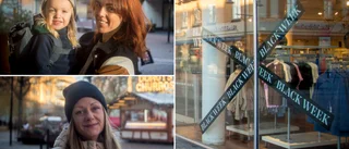 Inga köer i Katrineholms centrum på Black friday