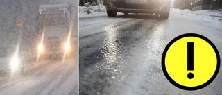 JUST NU: Ny varning från SMHI – då blir det plötslig ishalka