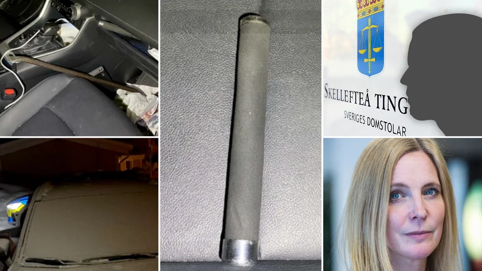 Polisen hittade en batong och en kofot i samband med att de misstänkta greps. Två män och en kvinna åtalas nu för hemfridsbrott, en av de tre även för grov misshandel med batong. ”Han har visat hänsynslöshet och råhet”, menar åklagare Stina Stener.