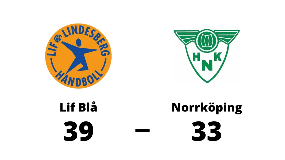 HK Lif Blå vann mot Norrköpings HK