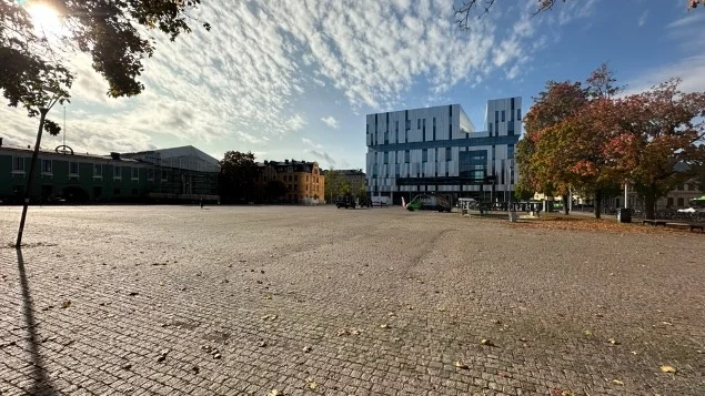 Tomt Vaksala torg med potenial att bli en grönare och mer social plats