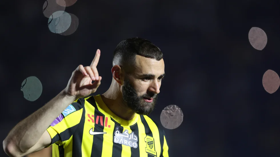 Franske landslagsstjärnan Karim Benzema. Arkivbild.