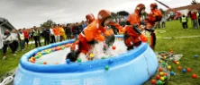Blöt skolstart under Polhems olympiska spel