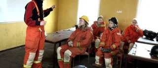 Visbyelever fick en brandlektion