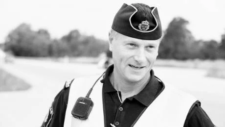 Gör insats. Roger Nyd planerar razzior med civila poliser på öns bussar.ARKIVFOTO: ROLF JÖNSSON