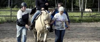 De har ridsport som friskvård