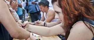 Amy och Danny skrev till kön var slut