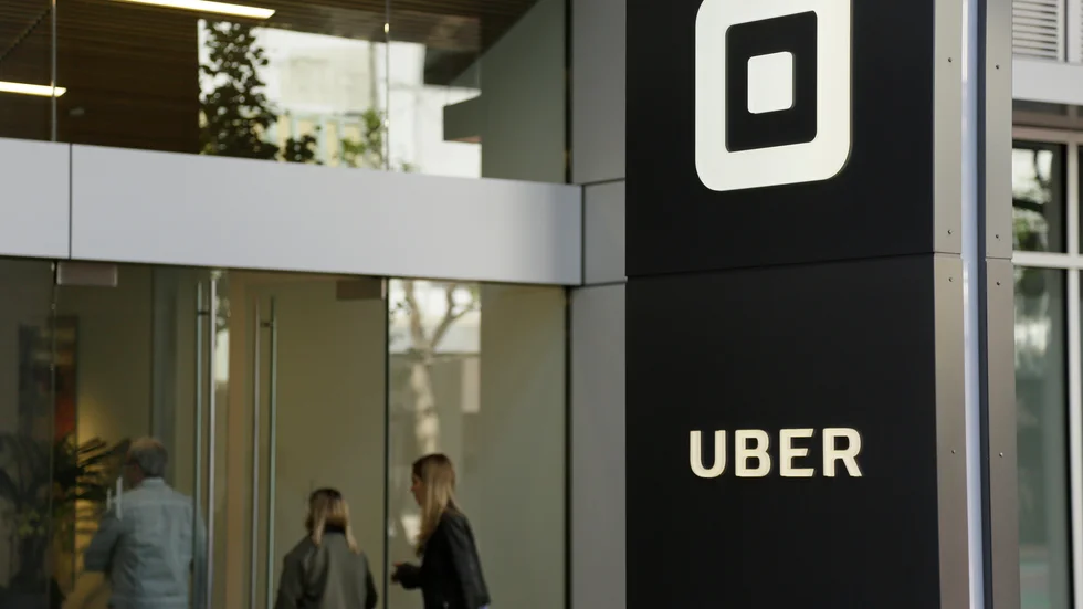 Uber överträffar förväntningarna med råge med sin kvartalsrapport. Arkivbild.