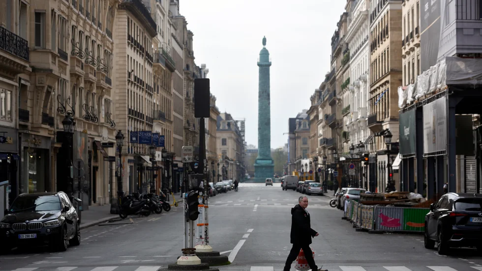 Rånet inträffade nära Place Vendôme, känd för sina exklusiva smyckesaffärer. Arkivbild.
