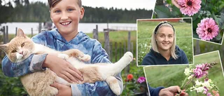 Trädgården blev en terapi när Linnea miste sin mamma