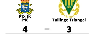 Äntligen seger för P18 mot Tullinge Triangel